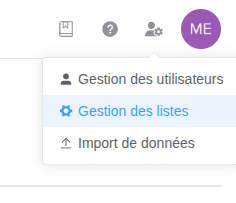 Accès à l'administration