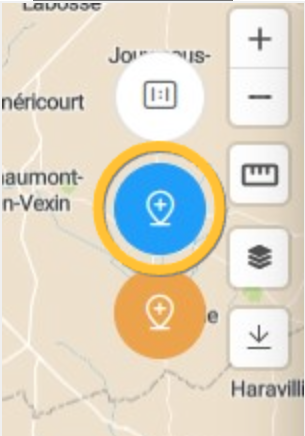 bouton création de parcelle